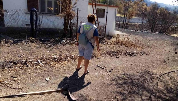 Δράση 2ου κλιμακίου Ε.Κ.Κ.Α. στη Β. Εύβοια
